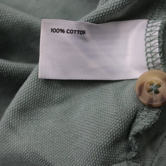 Duluth No Polo Shirt Men 3XL XXXL Green Relaxed Fit Cotton Short Sleeve Pullover - Picture 10 of 15